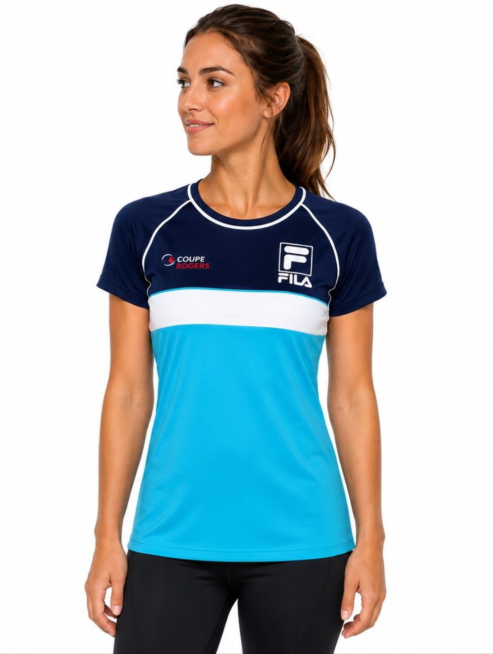 🎈Fila Blue and White T-Shirt Small